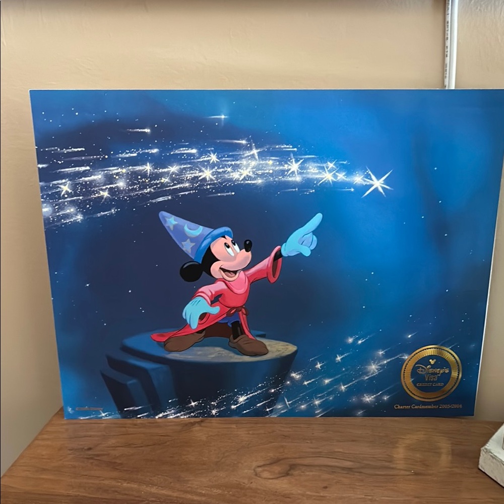 Disney Mickey Mouse Sorcerer lithograph